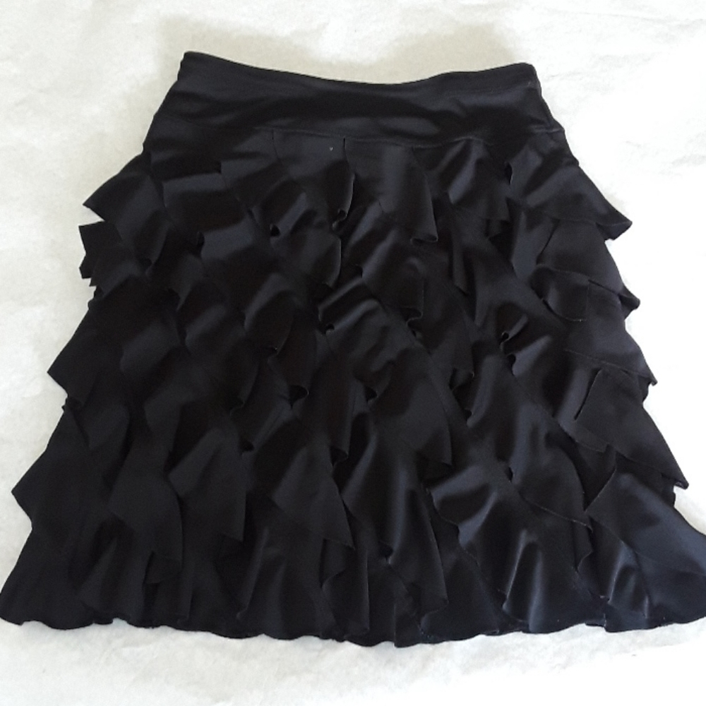 INC NWT Black mini skirt